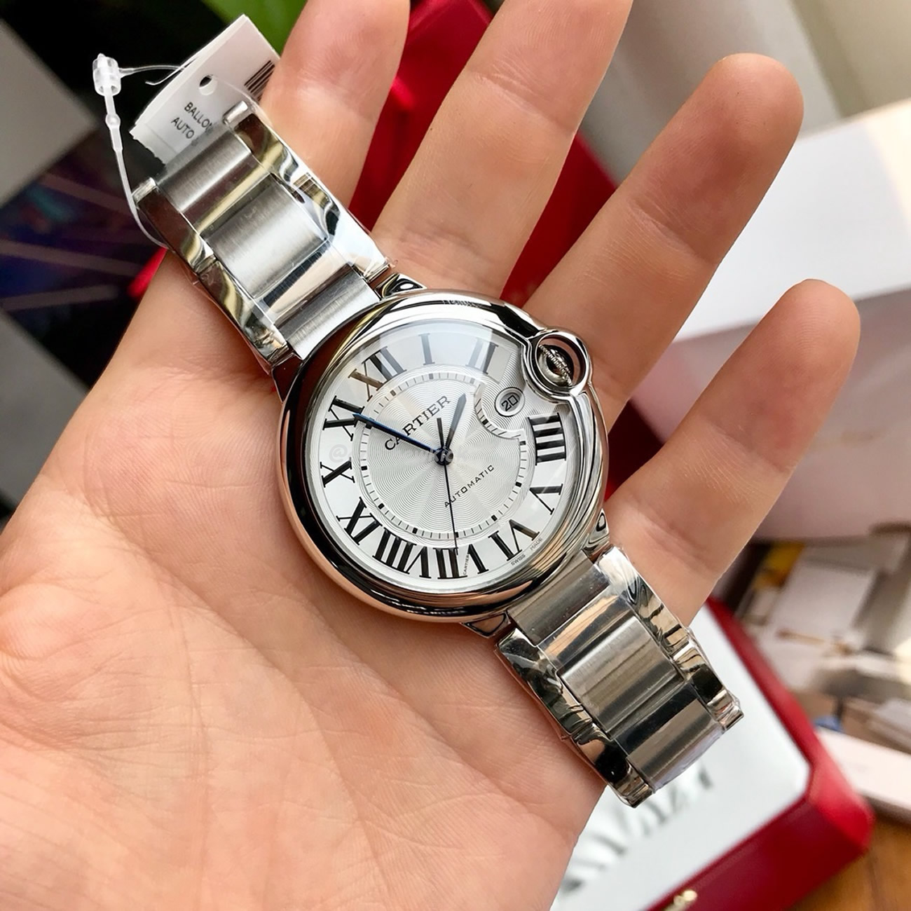 Cartier Ballon Bleu De Cartier Wrist Watch (5) - newkick.app